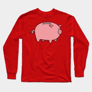 Piggy Bank Long Sleeve T-Shirt